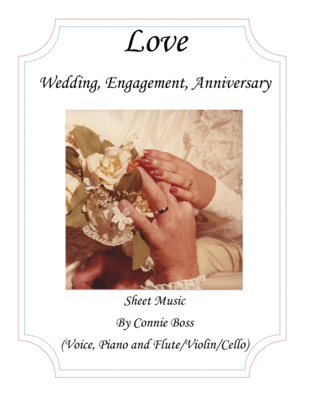 Love Book Wedding Engagement Anniversary Voice Piano And Optional Instruments Sheet Music