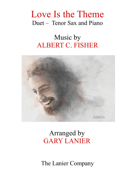 Free Sheet Music Love Is The Theme Duet Tenor Sax Piano With Score Part