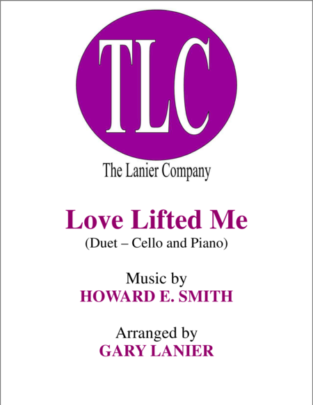 Love Lifted Me Duet Cello And Piano Score And Parts Sheet Music