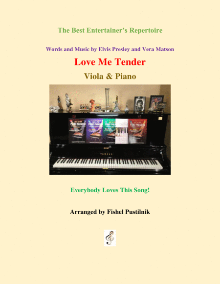 Love Me Tender For Viola And Piano Sheet Music