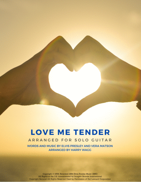 Love Me Tender Solo Fingerstyle Guitar Sheet Music