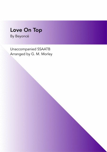 Love On Top Ssaatb A Cappella Sheet Music