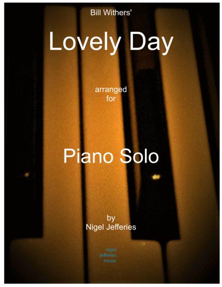 Lovely Day Arranged For Piano Solo Sheet Music