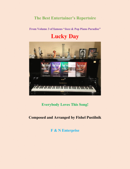 Free Sheet Music Lucky Day For Piano