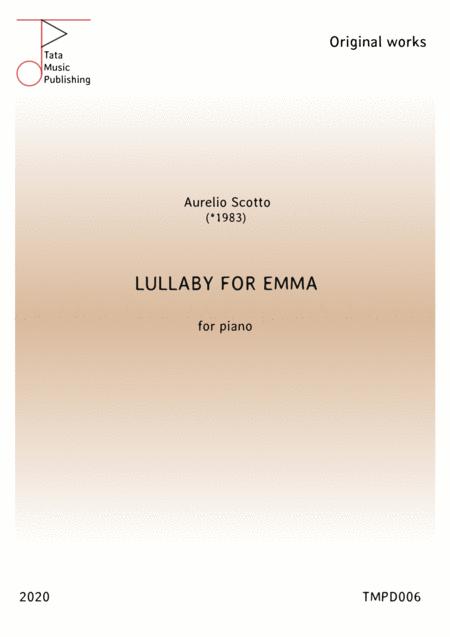 Free Sheet Music Lullaby For Emma