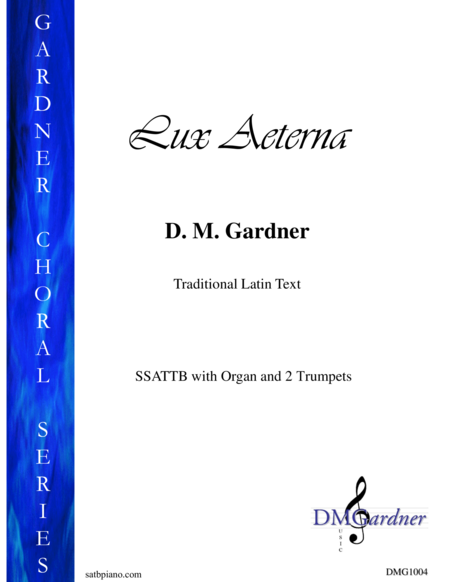 Lux Aeterna Ssattb Organ And 2 Trumpets Sheet Music