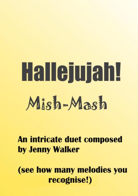 Lyrical Pieces Hallelujah Mish Mash Duet Sheet Music