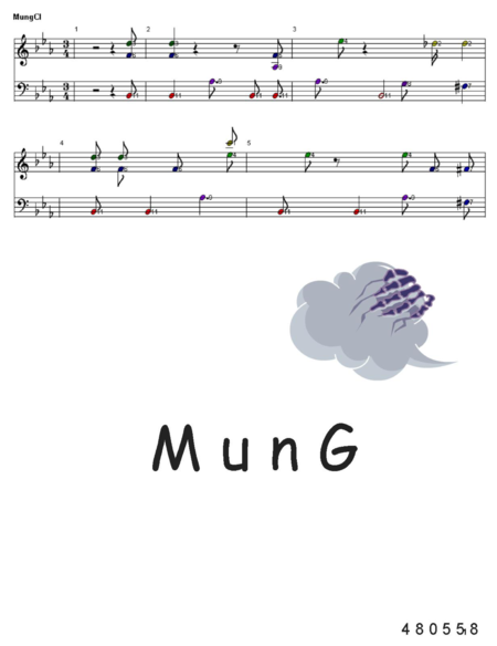 Free Sheet Music M U N G