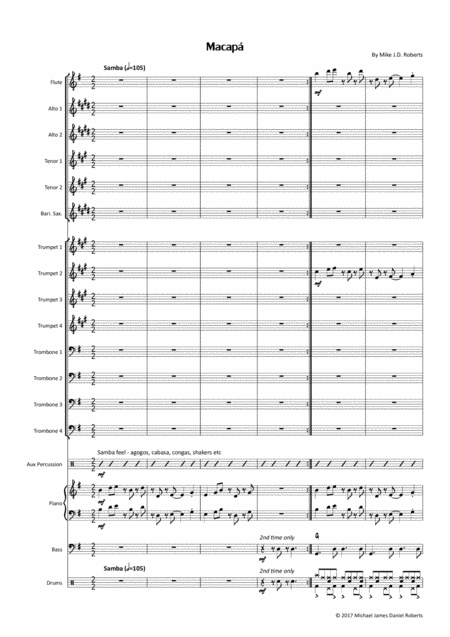 Free Sheet Music Macap Big Band