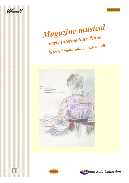 Magazine Musical Selected Early Intermediate Piano Sheet Music