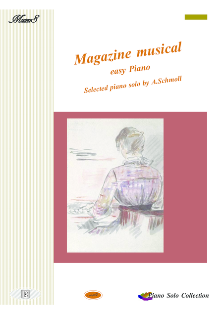 Magazine Musical Selected Piano Works By Anton Schmoll Sheet Music