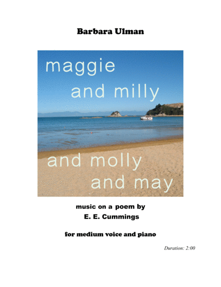 Maggie And Milly And Molly And May Sheet Music