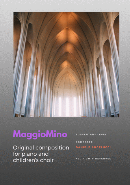 Maggiomino For Piano And Childrens Choir Sheet Music