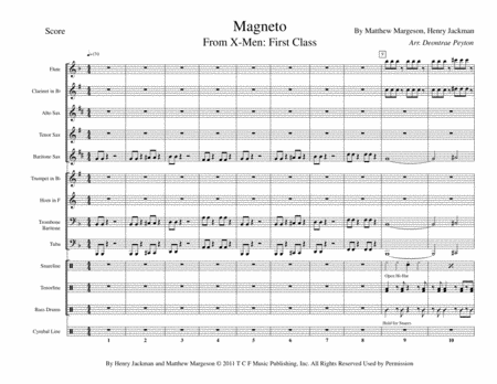 Magneto For Pep Band Sheet Music