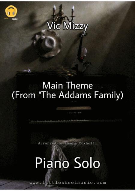 Main Theme From The Addams Family Sheet Music