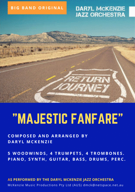 Majestic Fanfare Big Band Sheet Music