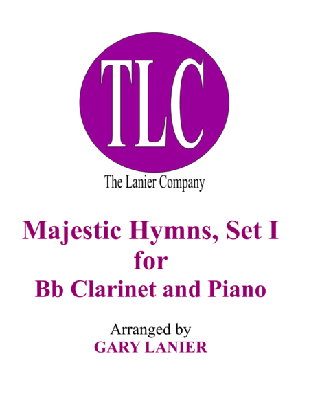 Free Sheet Music Majestic Hymns Set I Duets For Bb Clarinet Piano