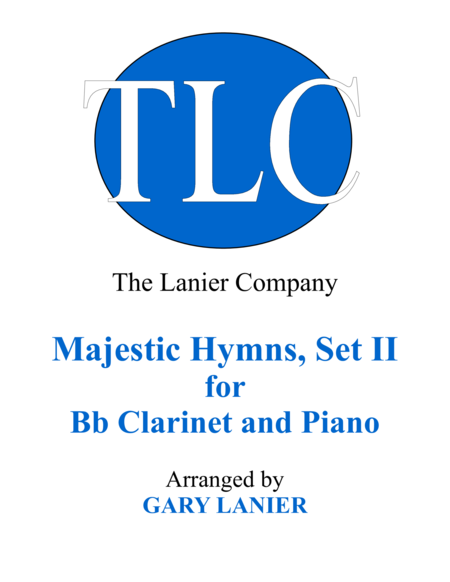 Free Sheet Music Majestic Hymns Set Ii Duets For Bb Clarinet Piano