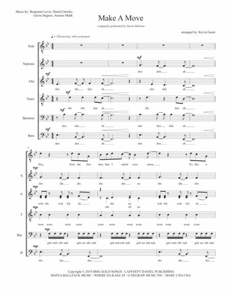 Make A Move Sheet Music