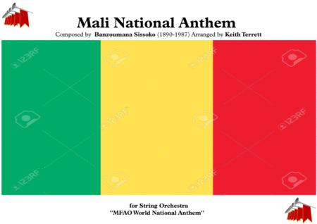 Mali National Anthem For String Orchestra Mfao World National Anthem Series Sheet Music