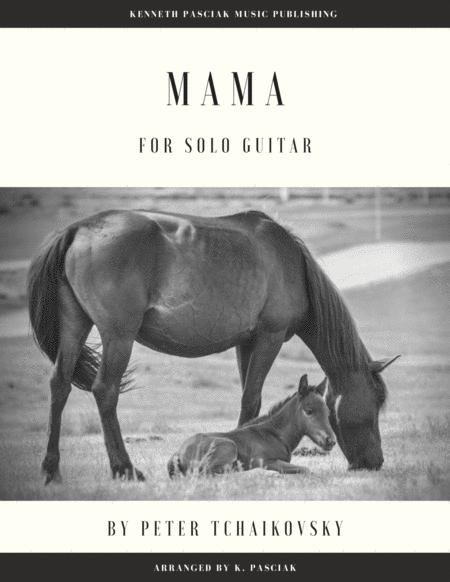 Mama For Solo Guitar Sheet Music