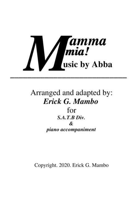 Mamma Mias At B Abba Sheet Music