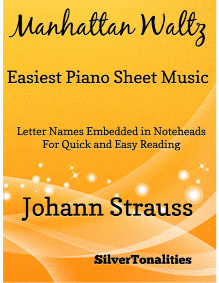 Free Sheet Music Manhattan Waltz Easiest Piano Sheet Music