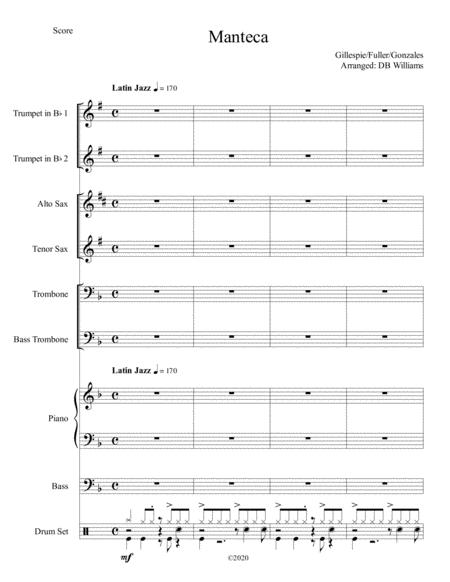 Manteca Jazz Combo Sheet Music