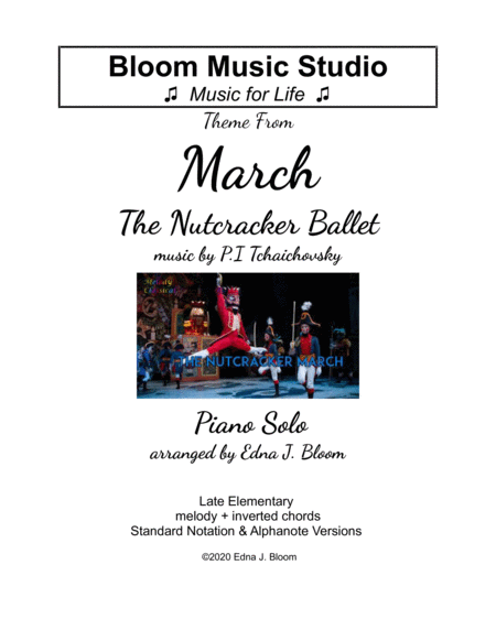 March From The Nutcracker Ballet Sheet Music