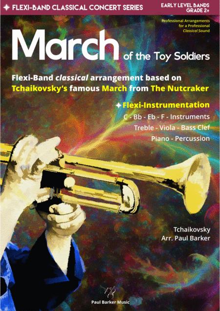 March From The Nutcracker Flexi Band Score Parts Sheet Music