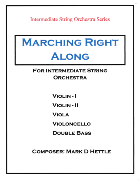 Free Sheet Music Marching Right Along