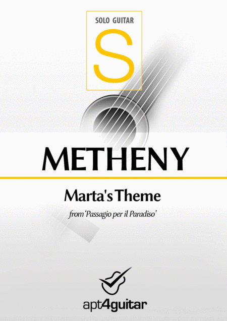 Martas Theme Sheet Music