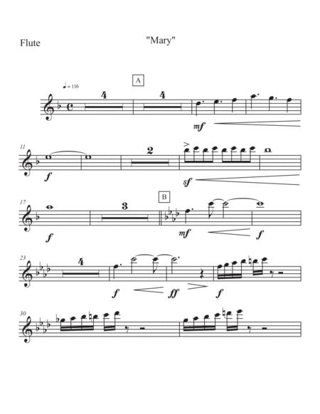 Mary Prelude For Concert Band Set Of Parts Sheet Music