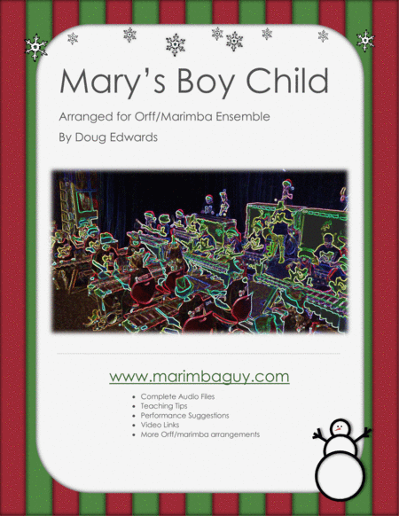 Marys Boy Child As Sung By Glee And Boney M Sheet Music