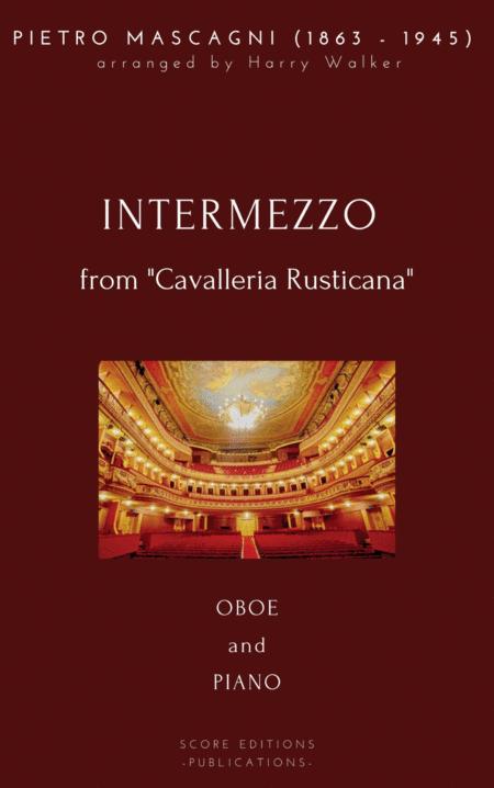 Free Sheet Music Mascagni Pietro Intermezzo For Oboe And Piano