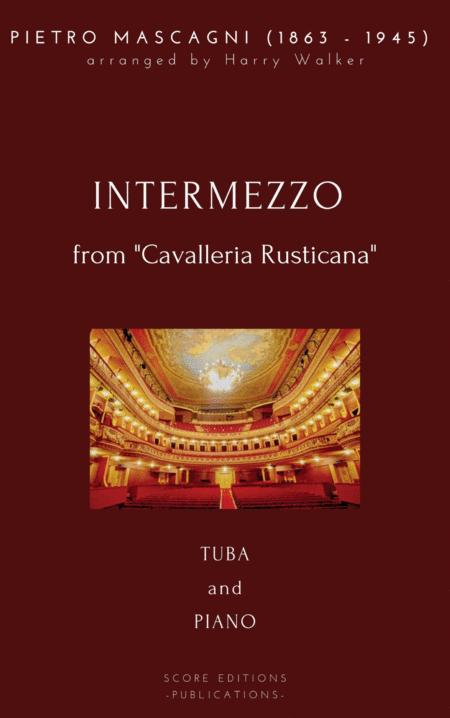 Mascagni Pietro Intermezzo For Tuba And Piano Sheet Music