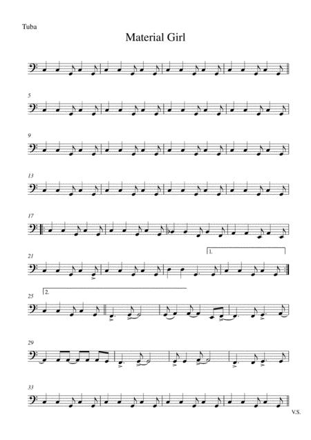 Free Sheet Music Material Gril