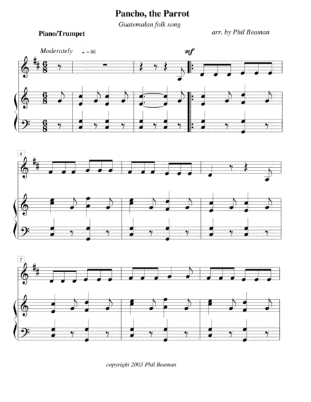 Free Sheet Music Meditation For Harp