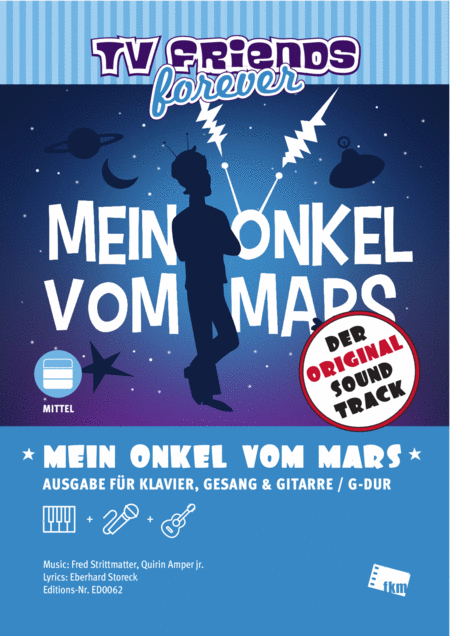 Free Sheet Music Mein Onkel Vom Mars