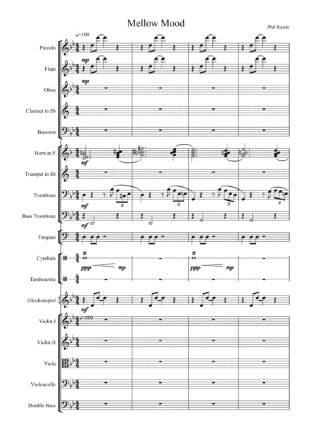 Mellow Mood Sheet Music