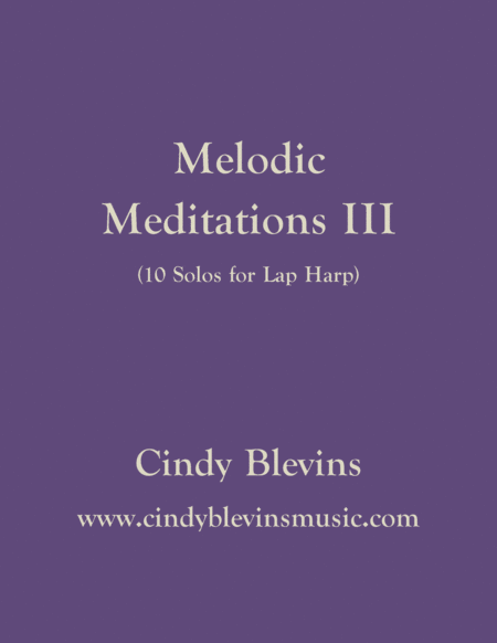 Free Sheet Music Melodic Meditations Iii 10 Original Solos For Lap Harp
