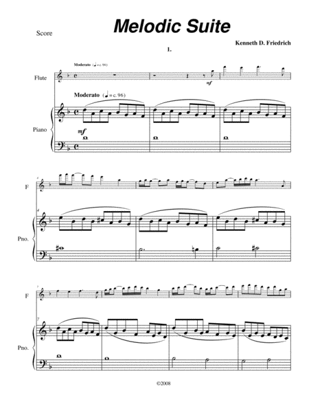 Melodic Suite Sheet Music