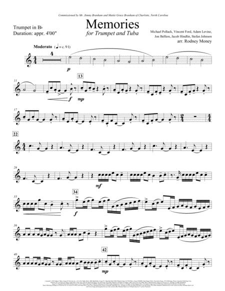 Free Sheet Music Memories And Pachelbels Canon