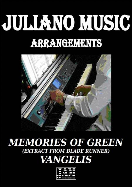 Memories Of Green Extract From Blade Runner Vangelis Easy Piano Arrangement Sheet Music