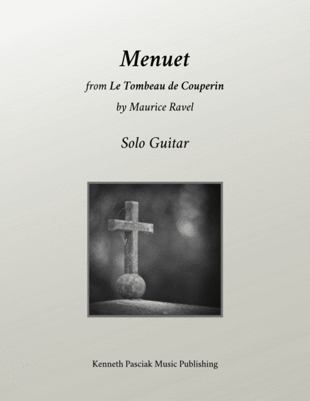 Free Sheet Music Menuet From Le Tombeau De Couperin