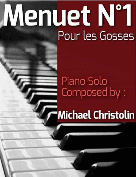 Free Sheet Music Menuet No1 Pour Les Gosses