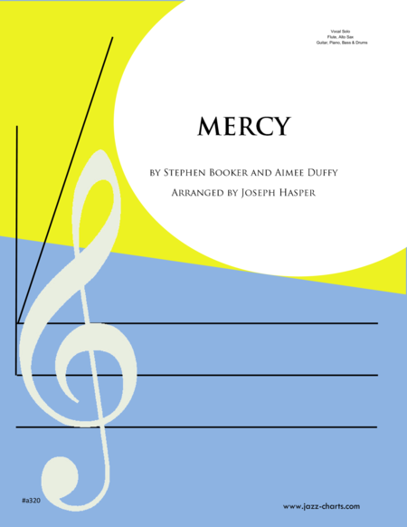 Mercy Vocal And Jazz Combo Sheet Music