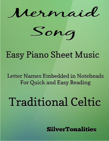 Mermaid Song Easy Piano Sheet Music Sheet Music