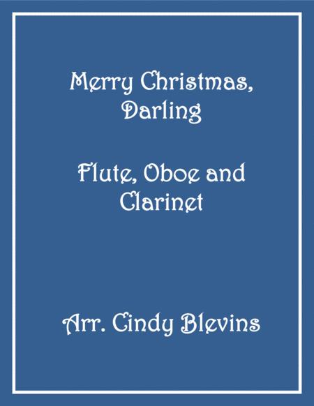 Merry Christmas Darling Flute Oboe And Clarinet Trio Sheet Music