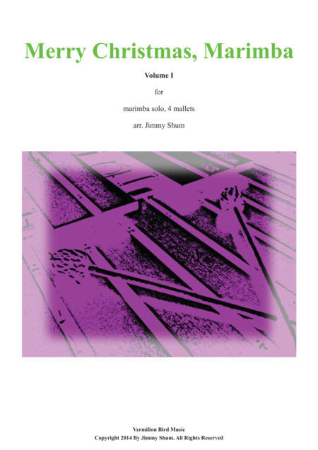 Merry Christmas Marimba Volume I 9 Marimba Solos Sheet Music